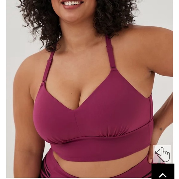 torrid Other - TORRID Berry Swim Top, NWT, Size 4x DD/F